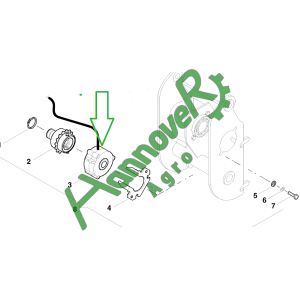 Катушка тех. колії Kverneland AC824914 (АС824914)